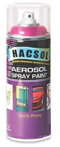 HACSOL Multi Purpose Lacquer Aerosol Paint Spray, Candy Chrome (400 ml)