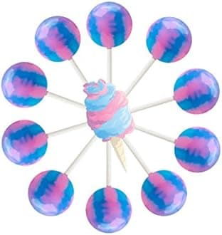 10ct. Cotton Candy Lollipop Bag (Cotton Candy)
