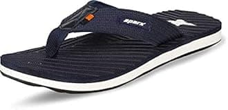 SPARXmens Sfg-68 Navy White Slipper - 10 UK (SFG-549)
