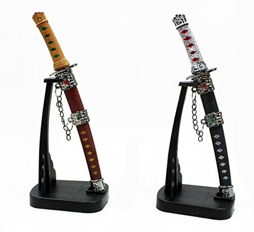 Samurai ninja letter opener, sword, 17 cm, table decoration