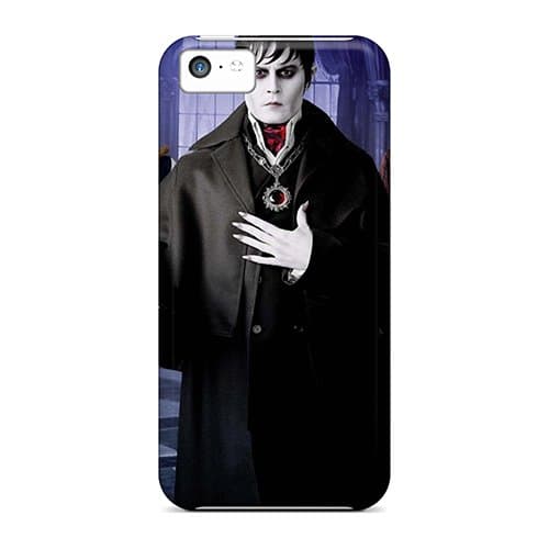 Iphone 5c Dark Shadows Print Tpu Gel Frame Case Cover