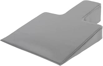 Pilates Wedge, Large Upholstered Wedge for Pilates Refromer, Build Strength and Stability, Pilates Equipment for Home and Studio Use,Black