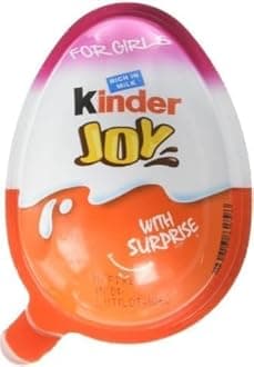 Chocolate Kinder Joy for Girls with Surprise Inside For Kids Delicious Tasty And Treaty (pack of 12)