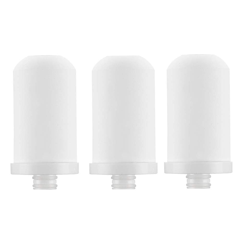 Insputer Replacement Filter Cartridges for Tap Water Filter, 3pcs Faucet Water Filter Ceramic Replacement Cartridge Remove Lead Flouride Chlorine(Only Suitable for Inserter Faucet Water Filter)