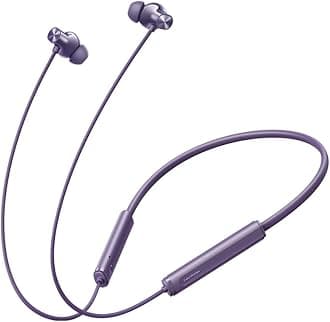 realme Buds Wireless 5 ANC in Ear Bluetooth Headphones,50dB ANC, 13.6mm Dynamic Bass Driver,360? Spatial Audio,45ms Low Latency,Upto 38hrs Playback,IP55 Rating,Dual Device Connection(Twilight Purple)