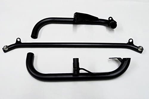 Engine Guard Bar/Highway Peg Combo System BLACK compatible with K1600GT & K1600GTL IW 26-500BL/19-500BL