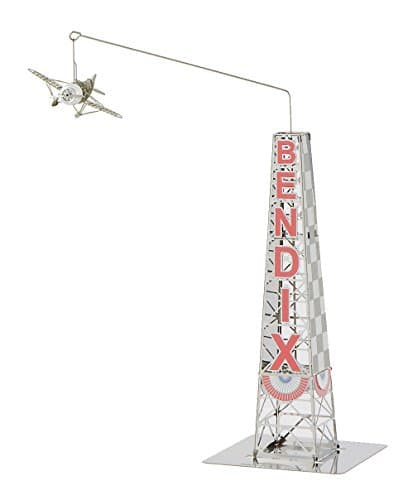 Aero Base Micro-Wing Series 1/160 Gee Bee R-1 & BENDIX Pylon Nickel Silver Version B106 Toy