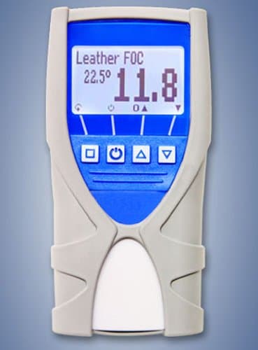 LM6 Portable Leather Moisture Meter, Measuring Range: 3% to 65% Moisture Content, Complete Kit