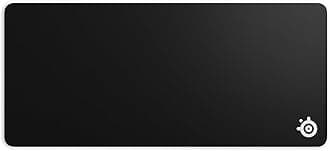 SteelSeries QcK Gaming Mouse Pad - XXL Cloth - Peak Tracking and Stability - Esports Mousepad - Never-Slip - Full Desk Coverage