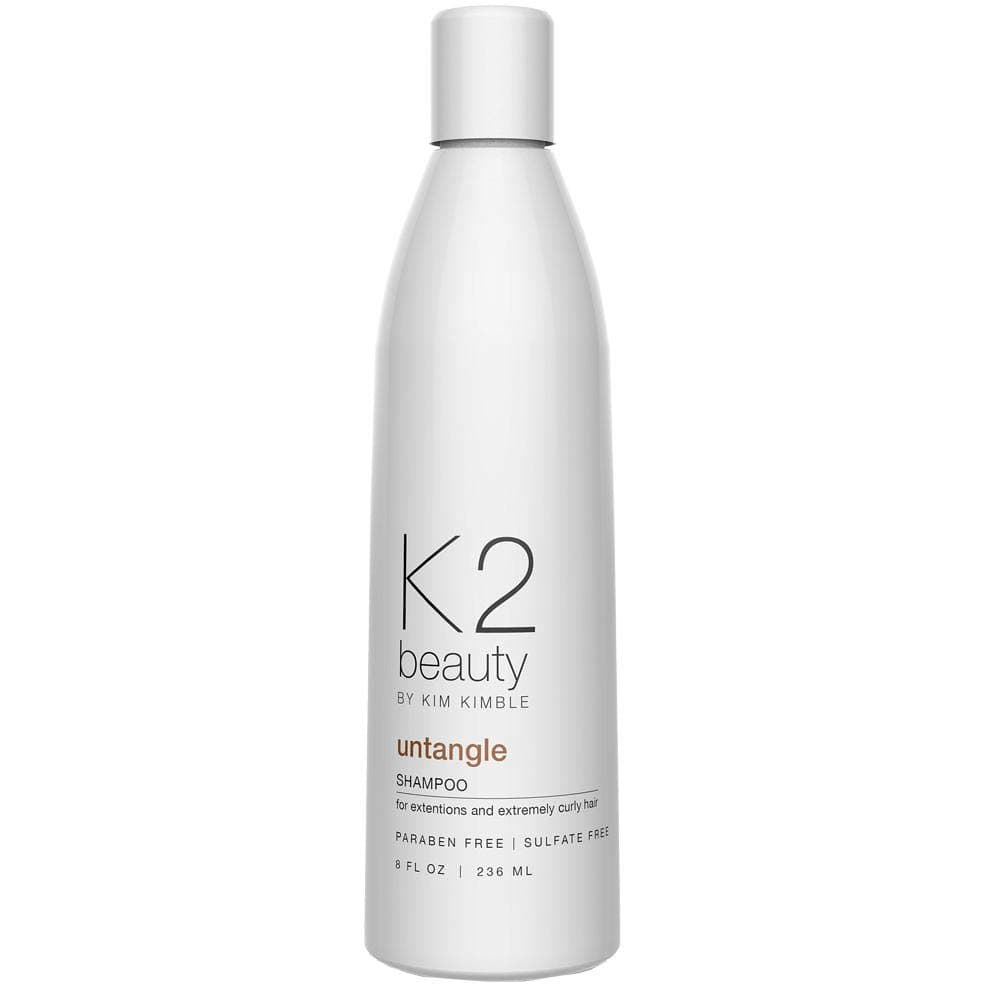 K2 Beauty by Kim Kimble, Untangle Shampoo - For Extensions and Extremely Curly Hair - 8 Fl Oz / 236 ml