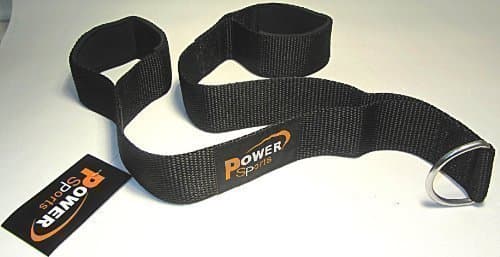 'CABLE-CROSS Y- BAND ' Nylon Tricep's Strap Double Grip Padded Support- POWER SPORTS Ab Crunch Straps Cable Pull Down Abdominal Chinning Bar Gym Triceps Strap