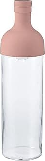 HARIO Cold Brew Tea Bottle with Filter Insert, 750 ml FIB-75-SPR, Smoky Pink