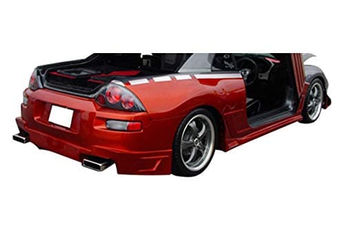 KBD Body Kits Compatible with Mitsubishi Eclipse 2000-2005 Blits Style 1 Piece Flexfit Polyurethane Rear Bumper. Extremely Durable, Easy Installation, Guaranteed Fitment, Made in the USA!