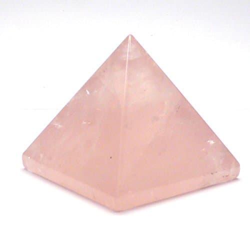 AA Plus Shop Rose Quartz Pyramid Shaped Crystal Small Stone