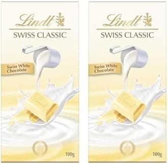 Swiss Classic White Chocolate 100g (Pack of 2)