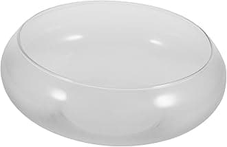 BELLIFFY Fish Bowl Vase Glass Desktop Aquarium Small Goldfish Tank Decorative Bowl