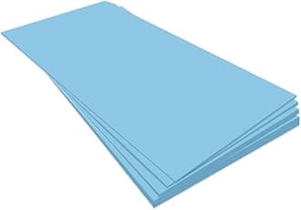 XPS Foam Insulation Boards 1200 x 600 x 10mm - Electric and Water Underfloor Heating Tile Laminate Underlay Thermal Extruded Polystyrene Insulation Sheets (16, 1200 x 600 x 6mm)