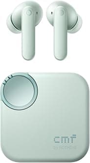 CMF Buds 2 Wireless Earbuds, 2025New Bluetooth Headphones with 48dB Hybrid ANC, Ultra Bass Technology Active Noise Cancellation Earphones, 55H Playtime, 6HD Mics, ChatGPT Integration Light Green