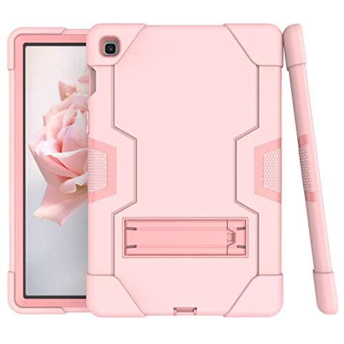Galaxy Tab S5e Case 10.5 2019, Heavy Duty Rugged Case, Hybrid Shockproof Protective Cover with Kickstand for Samsung Galaxy Tab S5e 10.5 Inch Model SM-T720/SM-T725 2019 Release (Rose Gold)