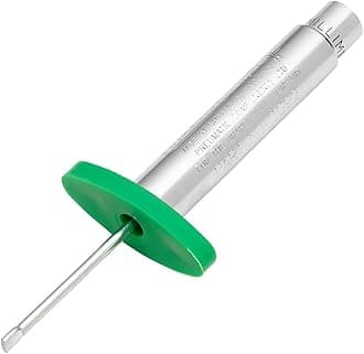 Draper 1mm -26mm Tyre Tread Depth Gauge | Sliding Barrel Reading | MOT Testing Tool | Car Tyres Tools | Fast and Easy To Read | 27298, Blue