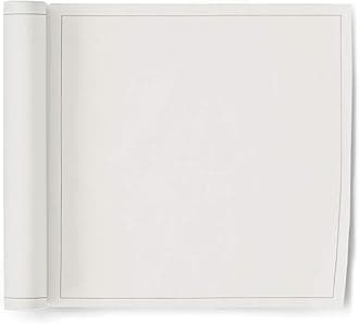 MY DRAP Dinner Napkins 30 x 30 cm / 11.8" x 11.8" - (2 Rolls of 12 Per Roll, Cotton Cream)