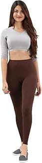 Twin BirdsDark Chocolate Women Ankle Legging - Radiant Series (X-Large)