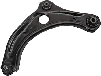 TRQ Front Steering & Suspension Kit Control Arm with Ball Joint Sway Bar Stabilizer Link Tie Rod Compatible with 2018-2021 Nissan Kicks 2020 Versa