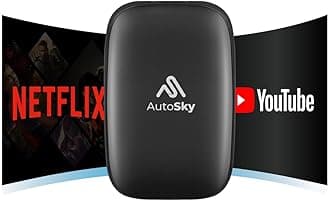 Wireless CarPlay and Android Auto AI Box Lite for Factory Wired CarPlay Cars - Supports Netflix and YouTube - Go Wireless CarPlay and Android Auto. Wired CarPlay Required