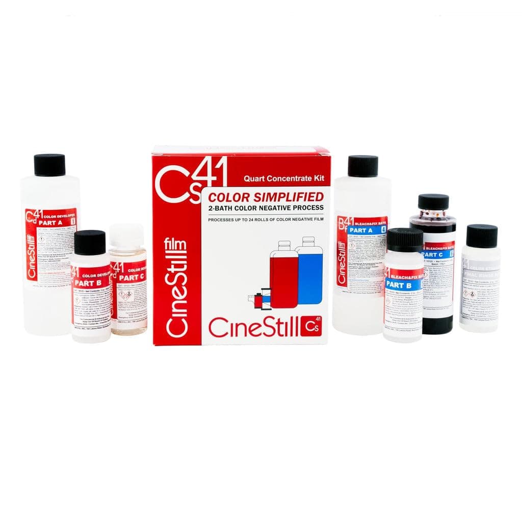 CineStill CS41 Liquid Developing Quart Kit for Processing C-41 Color Negative Film