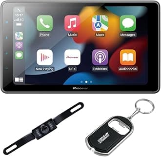 DMH-WT3800NEX 9" Digital Media Receiver & Android Auto/Apple CarPlay w/License Plate Camera