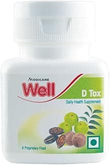 ModiCareWell D Tox - Detoxification, Cleansing, Liver Support - 60 Tablets
