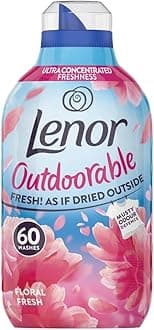 Lenor Outdoorable Fabric Conditioner 60 Washes, Floral Fresh