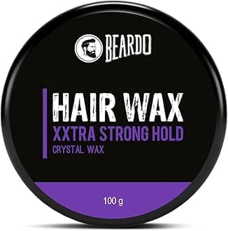 Beardo Xxtra Stronghold Hair Wax, 100 gm | Crystal Hair Wax for Men | Hair Wa...