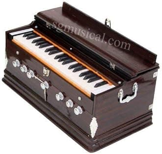 SG Musical Quality Harmonium Best 7 Stopper, Double Bellow, 39 Key, Two Reed (Bass-Male),3 1/4 Octave, Kepler,