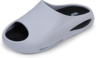 DOCTOR EXTRA SOFT Men's Classic Ultra Soft Sliders/Slippers with Cushion FootBed for Adult | Comfortable & Light Weight | Stylish & Anti-Skid | Waterproof & Everyday Flip Flops for Gents/Boys D-507