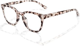 LianSan Reading Glasses for Women - Stylish Blue Light Blocking Computer Readers with Spring Hinge(Leopard,2.75x)