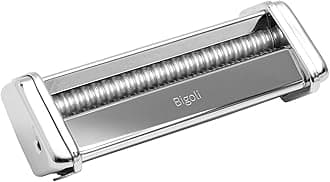 Marcato Pasta Machine Attachment, for Bigoli, 3.5 mm Circular Cut, Chromed Steel, Made in Italy, Compatible with Atlas 150 and Atlasmotor, Pasta Cutter Kitchen Accessory. Pasta Shape: Bigoli