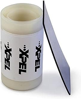 Xpel TRACWRAP Temporary Paint Protection Film Roll, 4" x 17' - Urethane Surface Wrap Protects from Damage, Chips, Scratches - Safe for Cars, Trucks, Motorcycles, RVs, and More