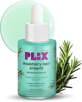– Rosemary Hair Growth Serum with 3% Redensyl, 4% AnaGain, 3% Baicapil, 30 ml | Stimulates Hair Growth, Increase Hair Density & Thickens Hair | For Men & Women