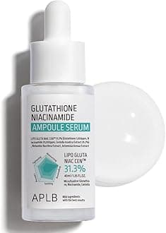 APLB Glutathione Niacinamide facial Serum 40 ml Korean Skincare, Skin brightening and Pore Tightening for all skin types,Men&Women
