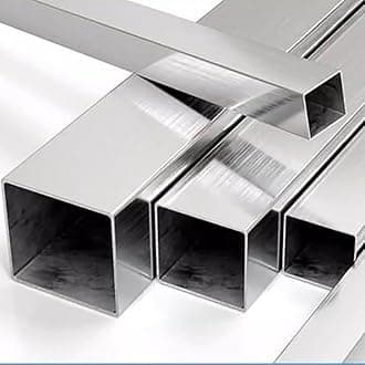 Stainless Steel Square Box Section Tube 5mm 6mm 8mm 10mm 12mm 15mm 20mm 25mm 30mm 35mm 40mm 45mm 50mm 60mm 70mm 80mm 90mm 100mm(10x1x500mm 1pc)