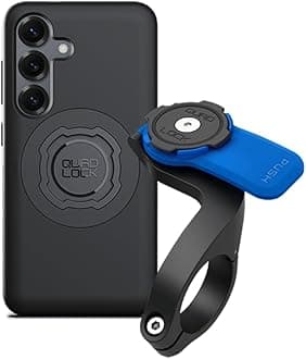 Quad Lock Out Front PRO Bike Phone Holder Kit with MAG Phone Case for Samsung Galaxy S25
