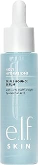 e.l.f. SKIN Holy Hydration! Triple Bounce Serum, 1.7% Hyaluronic Acid Serum For Plump, Bouncy Skin, Great For Hydrating Dry Skin