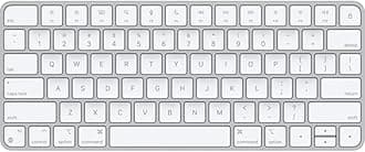 Apple Magic Keyboard - US English - Silver (Renewed)