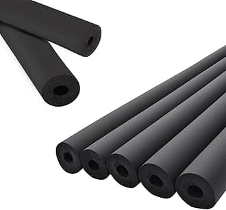 Pipe Insulation Foam Tube - 1" Foam Tubing for AC Unit, Guitar Stands, Exercise Machine Handle and Roof Rack (1" ID*3/8" TH-6Ft)