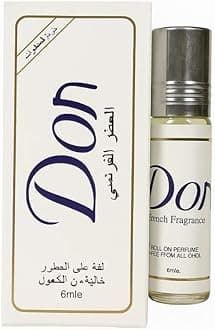 Don Perfume Oil Roll-On | Alcohol-Free | Long-Lasting | Premium Blend of Natural & Synthetic Essential Oils | Skin-Safe & Travel-Friendly | 6ml