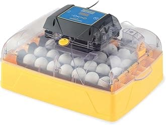 - Brinsea Ovation 28 EX Incubator for Hatching Eggs with Automatic Humidity Control - Fully Automatic Chicken Egg Incubator with Digital Display - Holds Quail Duck and Turkey