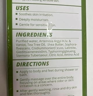 Roycederm Tea Tree Antifungal Body Wash & Soap: Bundle for Body Odor, Back Acne, Folliculitis, Tinea Versicolor, Jock Itch, Athlete’s Foot, and Ringworm - Cleansing with tea tree oil for Men & Women