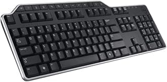 KB-522 Wired Business Multimedia USB Keyboard Black 580-17669 *Same as 580-17669*