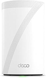 Deco 7 Pro BE63 Tri-Band WiFi 7 BE10000 Whole Home Mesh System- 6-Stream 10 Gbps, 4X 2.5G Ports Wired Backhaul, 4X Smart Internal Antennas, VPN, HomeShield, Free Expert Support (1-Pack)